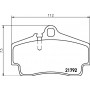 MDB1874 MINTEX Комплект гальмівних колодок дисковий гальм