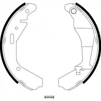 8DB 355 002-951 HELLA PAGID Комплект гальмівних колодок