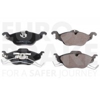 5502223618 EUROBRAKE Комплект гальмівних колодок дисковий гальм