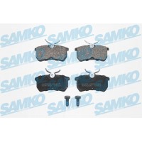 5SP697 SAMKO Комплект гальмівних колодок дисковий гальм