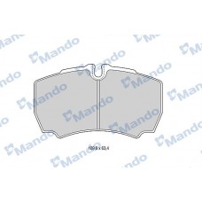 MBF015050 MANDO КомплеК т гальмівних колодок, дискове гальмо