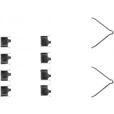 8DZ 355 202-451 HELLA Комплектуючі колодки дискового гальма