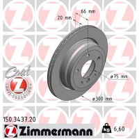150.3437.20 ZIMMERMANN Гальмівний диск