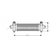 FDA4341 AVA QUALITY COOLING Интеркулер