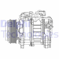 CS20501 DELPHI Компресор кондиціонера