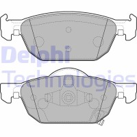 LP2144 DELPHI Комплект гальмівних колодок дисковий гальм