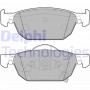 LP2144 DELPHI Комплект гальмівних колодок дисковий гальм