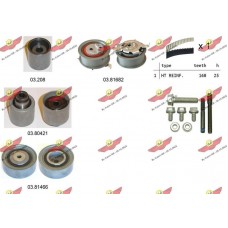 04.5312 AUTOKIT Комплект ременя ГРМ