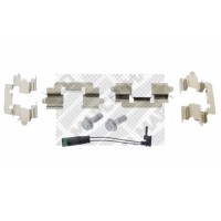 9323 MAPCO Комплектуючі колодки дискового гальма