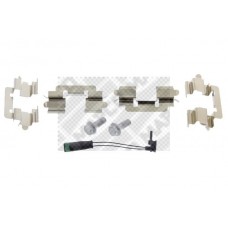 9323 MAPCO Комплектуючі колодки дискового гальма