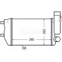 Интеркулер MAHLE CI 129 000S