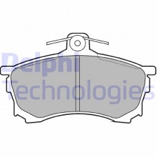 LP992 DELPHI КомплеК т гальмівних колодок, дискове гальмо