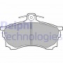 LP992 DELPHI КомплеК т гальмівних колодок, дискове гальмо