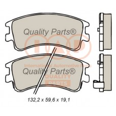 704-11057 IAP QUALITY PARTS Комплект гальмівних колодок дисковий гальм