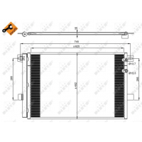 WG2160498 WILMINK GROUP Конденсатор кондиціонера