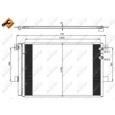 WG2160498 WILMINK GROUP Конденсатор кондиціонера