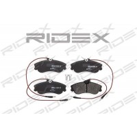 402B0265 RIDEX Комплект гальмівних колодок дисковий гальм