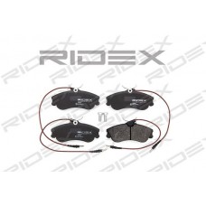 402B0265 RIDEX Комплект гальмівних колодок дисковий гальм