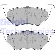 LP2158 DELPHI Комплект гальмівних колодок дисковий гальм