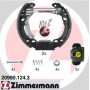 20990.124.3 ZIMMERMANN Комплект гальмівних колодок