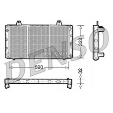 DRM25002 DENSO Радіатор охолодження двигуна