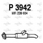 P3942 FENNO Глушник вихлопних газів кінцевий
