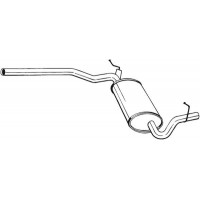282-375 BOSAL Середній глушник вихлопних газів