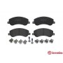P 85 115 BREMBO Комплект гальмівних колодок дисковий гальм