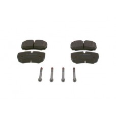0 986 424 750 BOSCH Комплект гальмівних колодок дисковий гальм