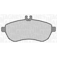 363916060313 MAGNETI MARELLI КомплеК т гальмівних колодок, дискове гальмо