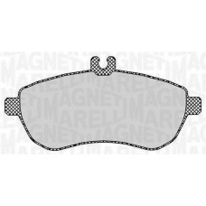 363916060313 MAGNETI MARELLI КомплеК т гальмівних колодок, дискове гальмо
