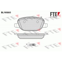 BL1958A3 FTE Комплект гальмівних колодок дисковий гальм