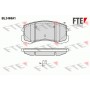 BL2468A1 FTE Комплект гальмівних колодок дисковий гальм