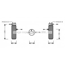 PED194 AVA QUALITY COOLING Осушувач кондиціонера