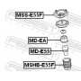 MSHB-E55F FEBEST Захисний ковпак пиловик амортизатора