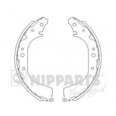 J3502005 NIPPARTS Комплект гальмівних колодок