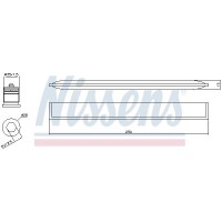 95450 NISSENS Осушувач кондиціонера