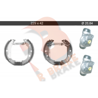 79RBKT0046 R BRAKE Комплект гальмівних колодок