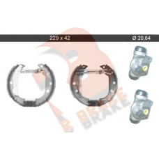 79RBKT0046 R BRAKE Комплект гальмівних колодок
