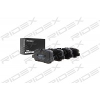 402B0438 RIDEX Комплект гальмівних колодок дисковий гальм