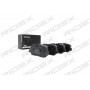 402B0438 RIDEX Комплект гальмівних колодок дисковий гальм
