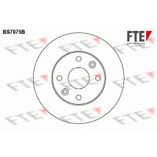 BS7075B FTE Гальмівний диск