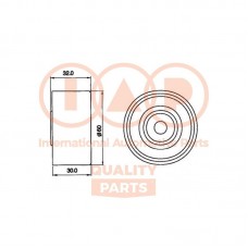 127-21041 IAP QUALITY PARTS Натяжний ролик ремінь ГРМ