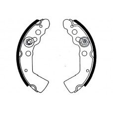 KBS-8922 KAVO PARTS Комплект гальмівних колодок