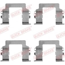 109-1161 QUICK BRAKE Комплектуючі колодки дискового гальма