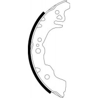 8DB 355 003-071 HELLA PAGID Комплект гальмівних колодок