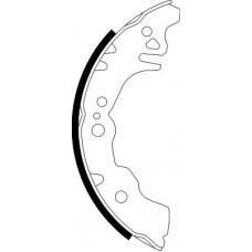 8DB 355 003-071 HELLA PAGID Комплект гальмівних колодок
