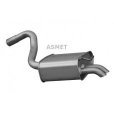 07.185 ASMET Глушник вихлопних газів кінцевий