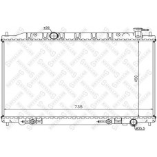 10-25399-SX STELLOX Радіатор охолодження двигуна