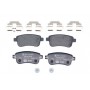 8DB 355 025-421 HELLA PAGID Комплект гальмівних колодок дисковий гальм